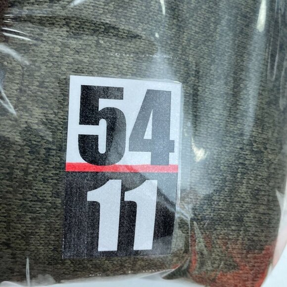 Eddie Bauer Mens Olive Green 2XL 1/4 Zip Pullover Sweater 5411 - Picture 7 of 8